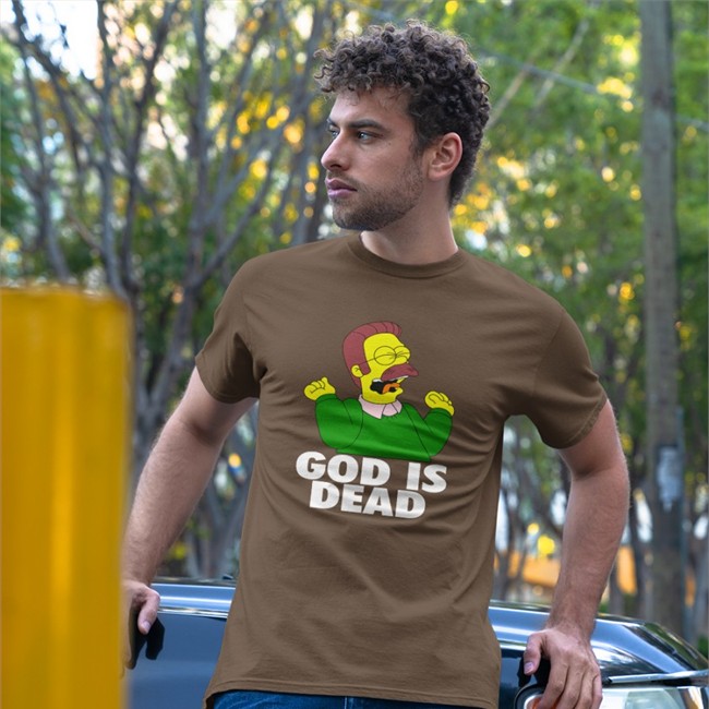 God Is Dead Tee Ned Flanders God Is Dead Shirt