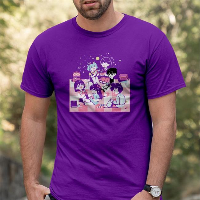 Omori Game Wario64 The Yetee Shop Omori Picnic Shirt