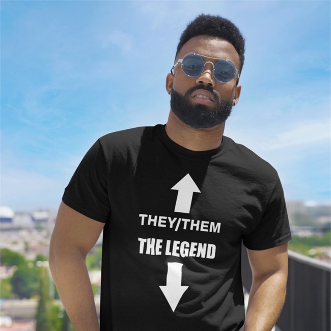 They/Them The Legend T Shirt Black Crywank Usa Tour Crywank Band