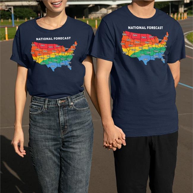 Lgbtq Gay Weather Forecast Pride T Shirt