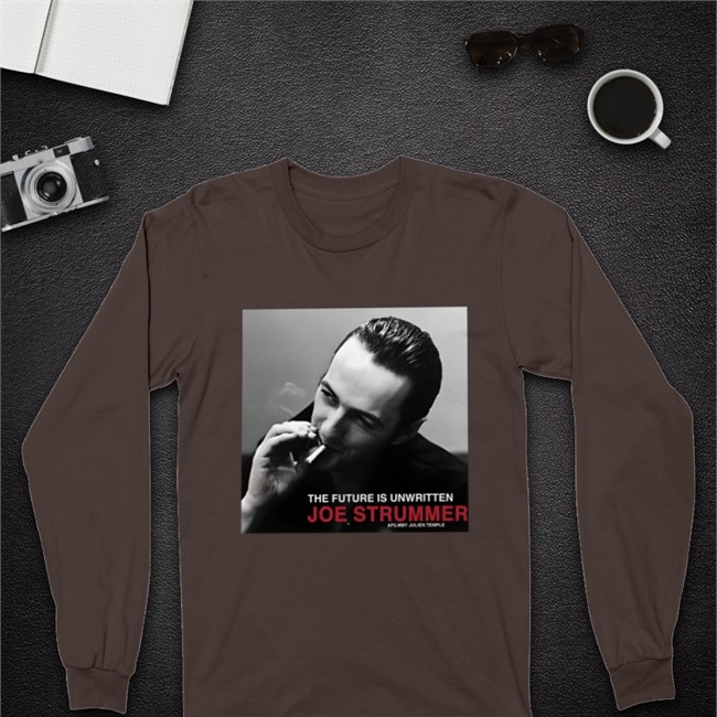 The Future Is Unwritten Joe Strummer Shirt