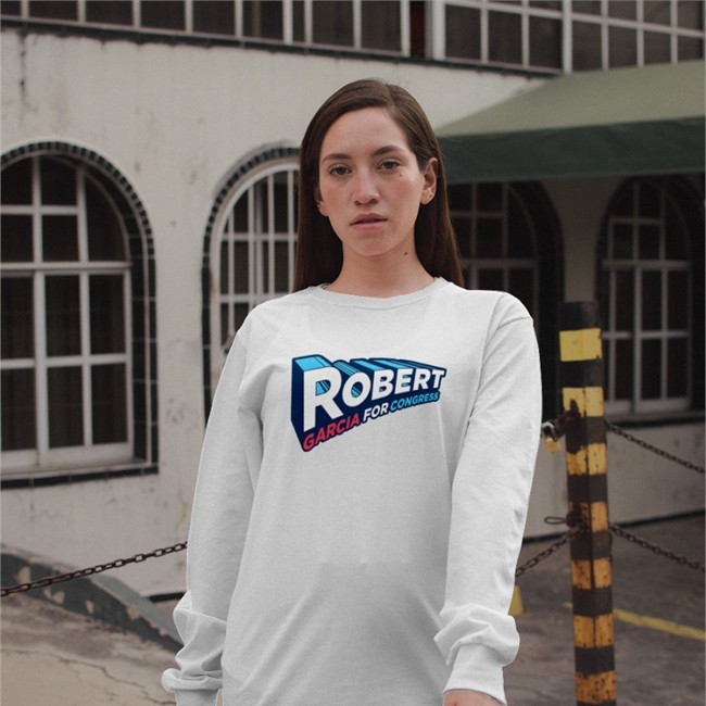 Robert Garcia Merch Robert Garcia For Congress Logo Shirts