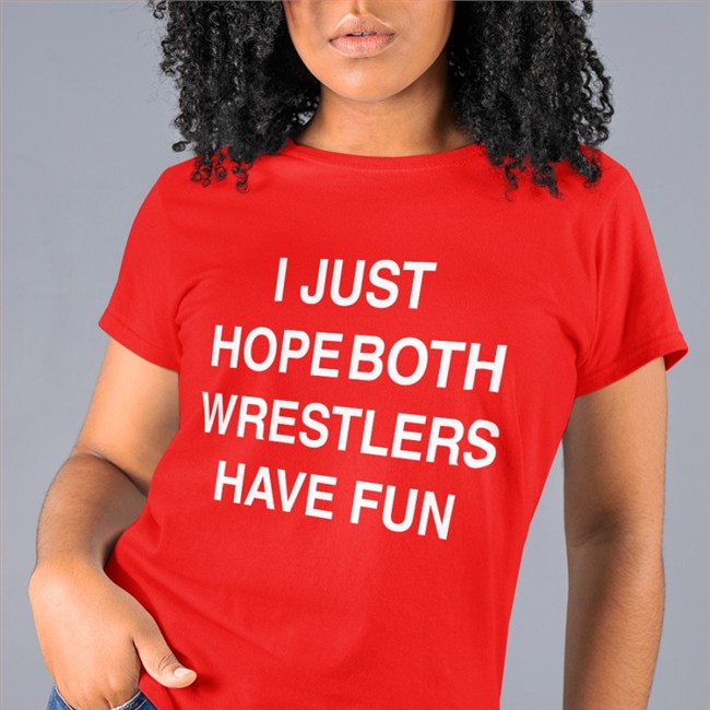 I Just Hope Both Wrestlers Have Fun Sweatshirt Angie Twilight Palms Merch