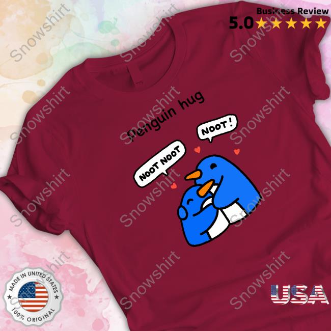 Greb Comics Merch Penguin Hug Hoodie