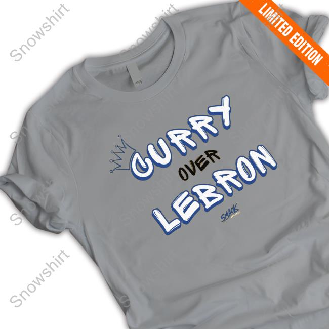 Official Curry Over Lebron Golden State Basketball Smack Tee