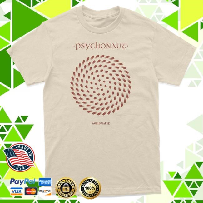 Official Indie Merch Store Psychonaut "World Maker" Shirt IndieMerchStore