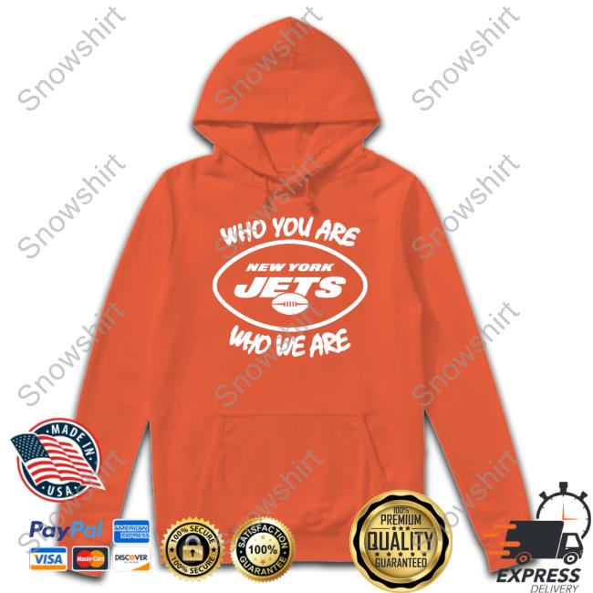 Official Garrett Wilson New York Jets Who You Are Who We Are Shirt New York Jets Who You Are Who We Are Long Sleeved T Shirt