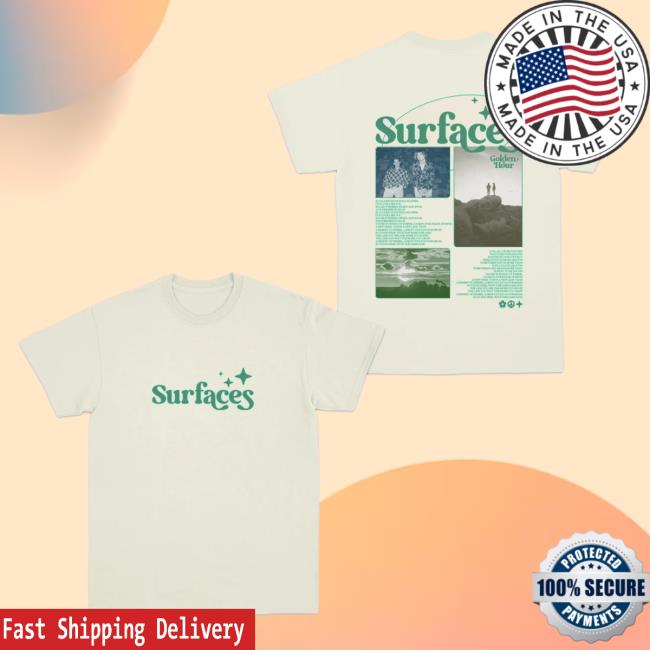 Official Merch Bar Surfaces Store Golden Hour Cream Sweaters MerchBar Shop