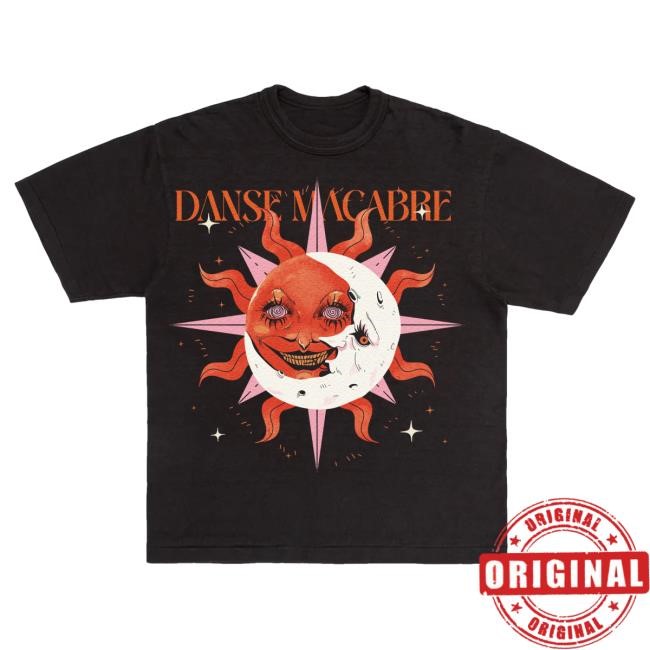 Danse Macabre Retro Shirt - Black