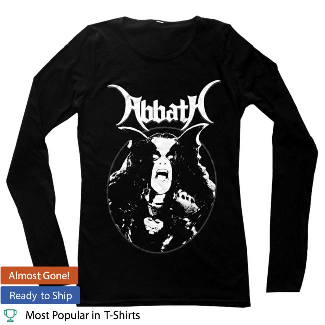 Official Kings Road Merch Store Abbath Classic Women's Long Sleeve Tee Shirt (Black) Kings Road Shop