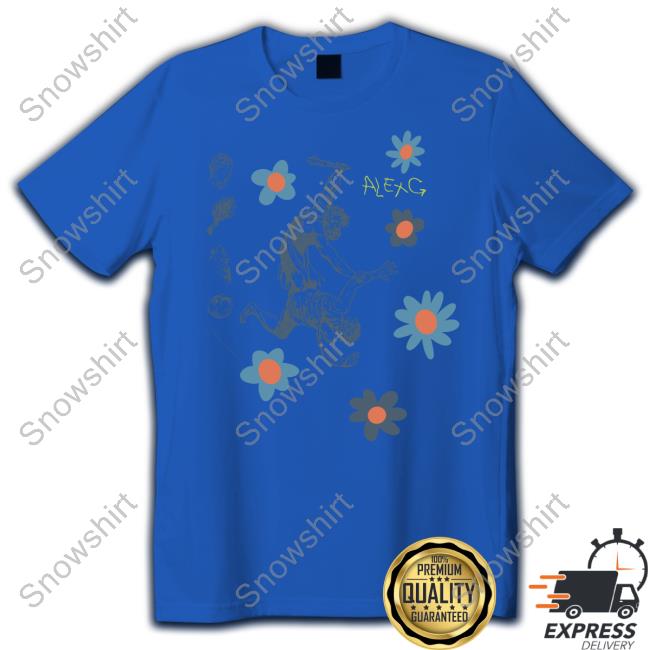 Official Alex G Merch Floral T-Shirt Official Alex G Merch Floral Shirt