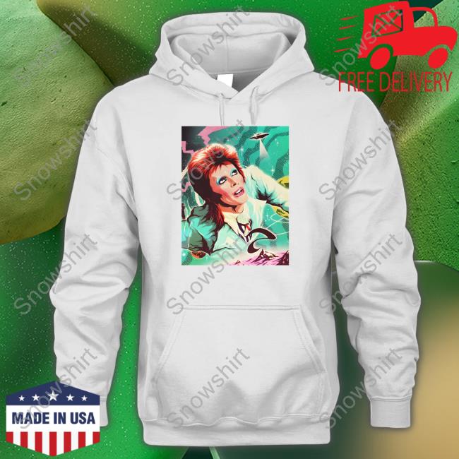 Galactic Bowie Tee Shirt Galactic Bowie Shirt