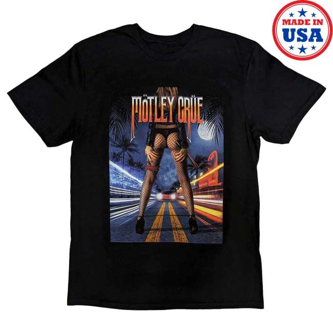 Official Rockabilia Merch Store Motley Crue Miami T Shirt