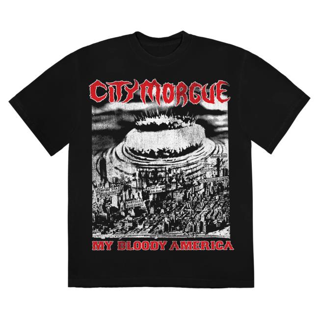 Official City Morgue Clothing Shop My Bloody America T-Shirt 3 Citymorgue Merch