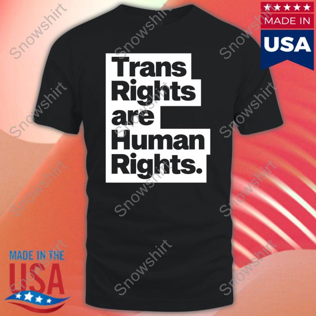 Trans Rights Are Human Rights Long Sleeved T Shirt Noah Halpin