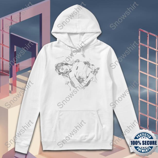 Gracie Abrams Gracie Portrait Sketch Tee Official Gracie Abrams Shop Gracie Portrait Sketch Shirt
