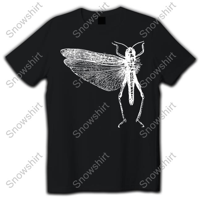 Official The Locust Bug Black T Shirts