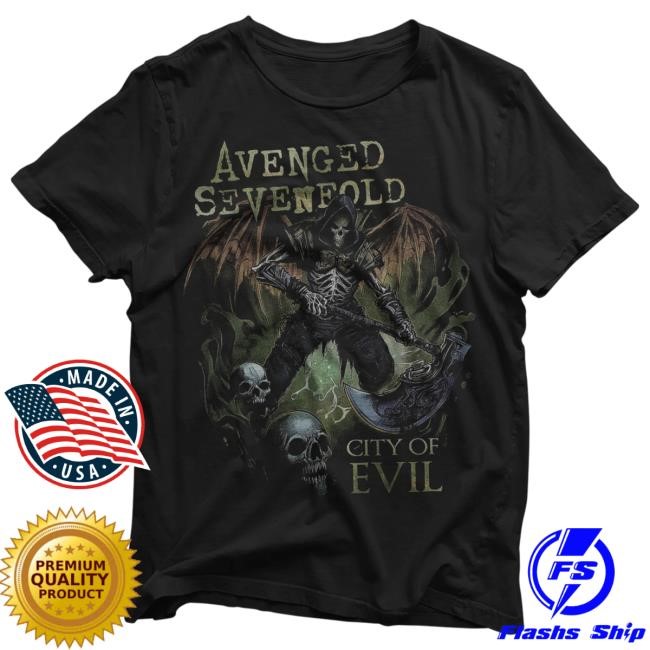 Official Avenged Sevenfold Evil Never Dies - Shirt (COE 20th Anniversary) A7X World