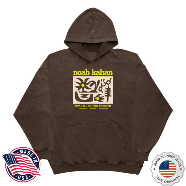 Noah Kahan Store 2024 We'll All Be Here Forever Tour Hoodie Hoody