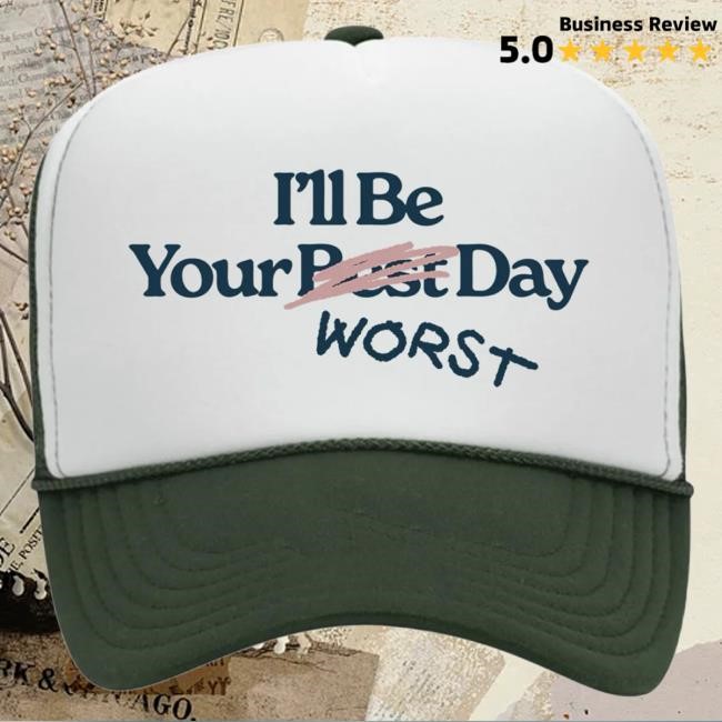 Official Kelsea Ballerini Merch Store Shop I’ll Be Your Worst Day Trucker Cap KelseaBallerini