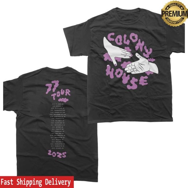 Official Colony House 77 (Pt.1) Tour T Shirt