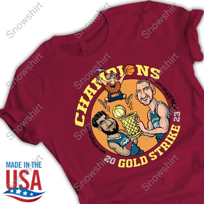 Drew Litton's Denver Nuggets Tribute Shirt