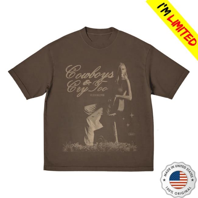 Cowboys Cry Too Face Shirt Kelsea Ballerini