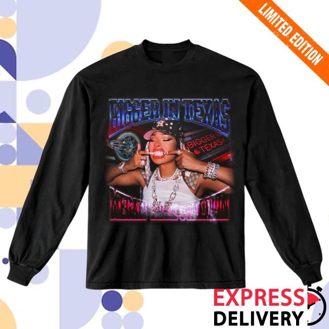 Official Megan Thee Stallion Merch Store Shop Megan Thee Stallion Bit Cover Tshirt (Black)