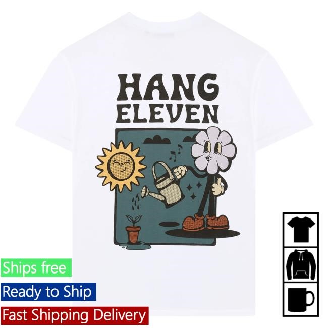 Official Hang Eleven Organic Gardening Shirts - White