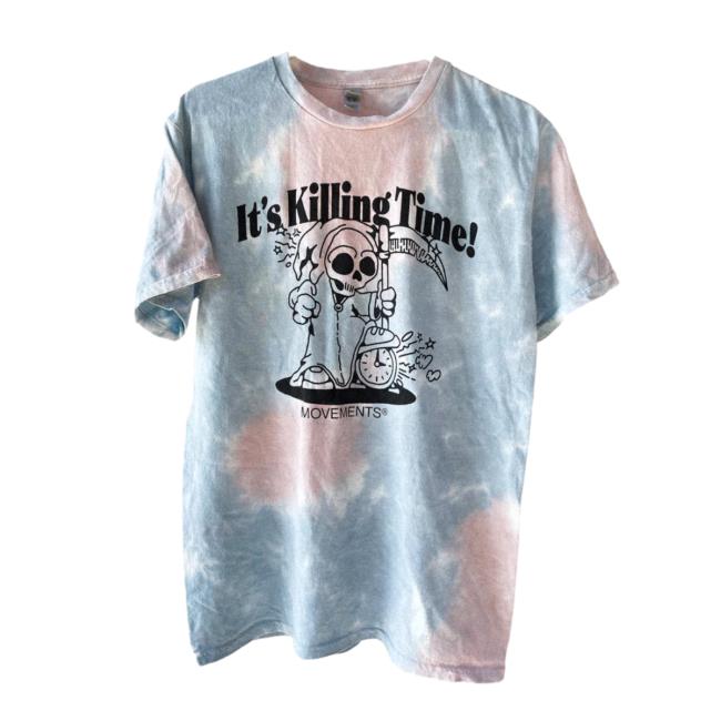 Movements Merch Reaper Tie Dye Shirt