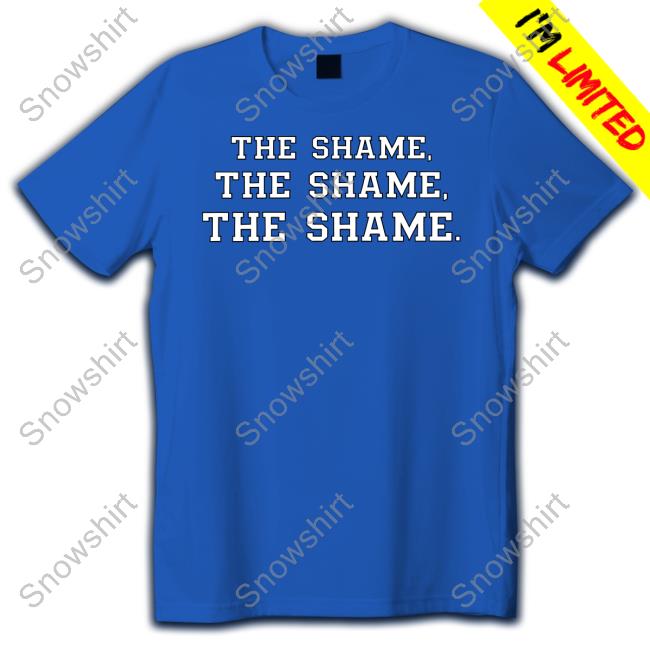 Official Eleven Warriors Merch The Shame Shirt Official Eleven Warriors Merch The Shame Shirt
