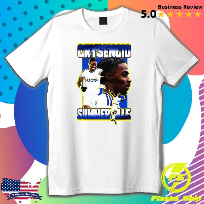 Crysencio Summerville Leeds Hooded Sweatshirt Crysencio Summerville Leeds Shirt