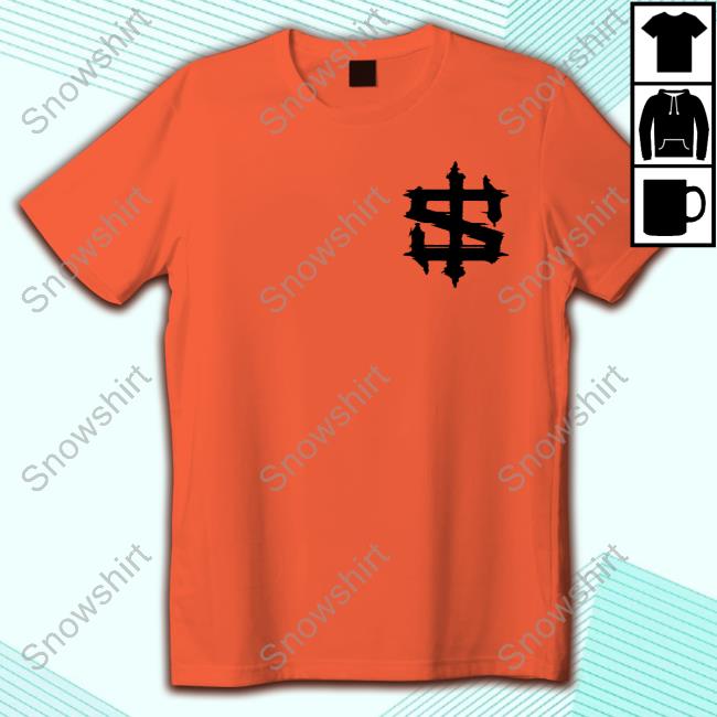 Iron Sanctuary Big Logo Orange Tee
