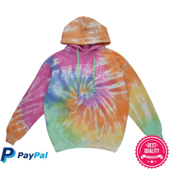 Official Hometown Apparel Clothing Merch Big Stone Gap Virginia Trendy Block Tie Dye Crewneck Sweatshirt Eternity
