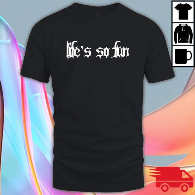 Muna life’s so fun goth Tee Muna life’s so fun goth Tee