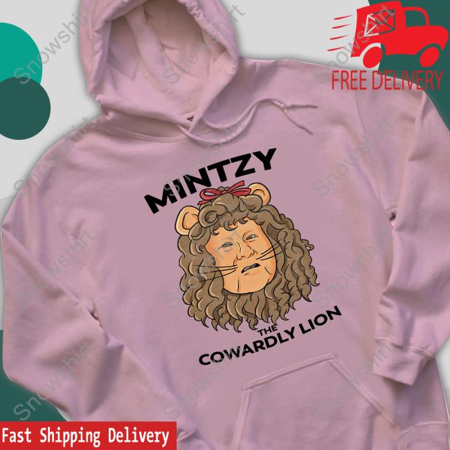Mintzy The Cowardly Lion Tee Shirt Official Mintzy The Cowardly Lion T-Shirt
