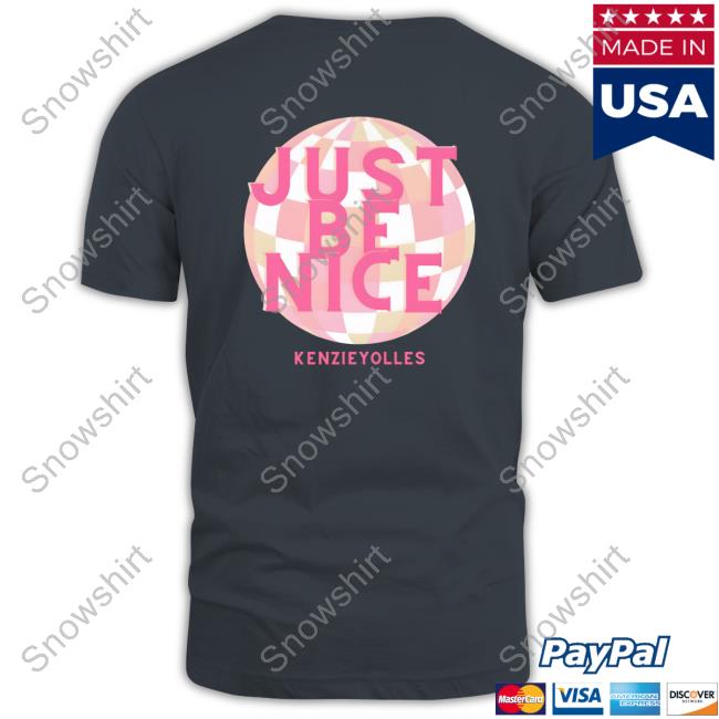 Official Printify Your Local Optimist Just Be Nice Long Sleeve Tee Printify Your Local Optimist Just Be Nice T-Shirt