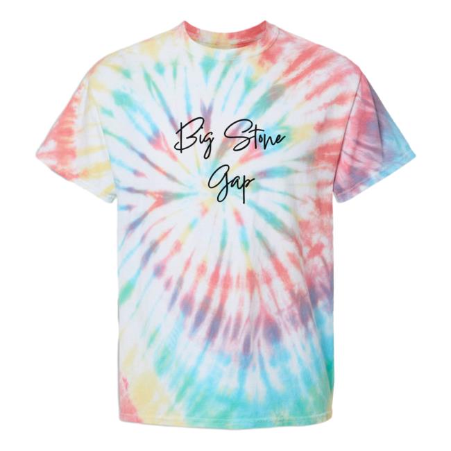 Official Hometown Apparel Clothing Merch Big Stone Gap Virginia Freestyle Tie-Dye Hot Shirt S - 5XL Tie Dye Prism