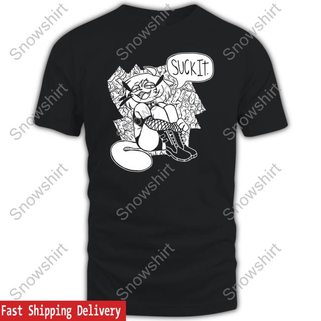 Zoey Suck It Shirt Candiewrapper_ T-Shiirt