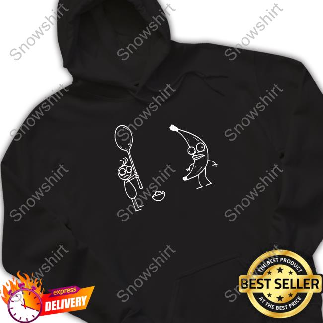 Official Bonfire Shop Rejected Spoon Banana Shirt Don Hertzfeldt