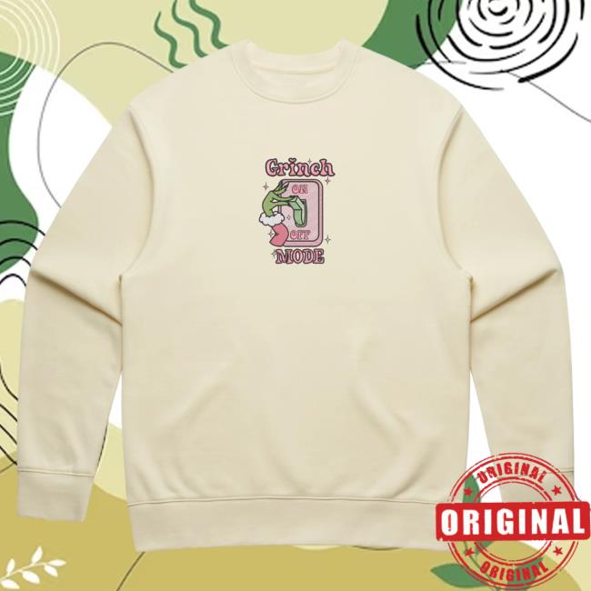 Official Cold Prints Store Merch Grinch Mode Christmas Hoodie Butter Coldprints Shop
