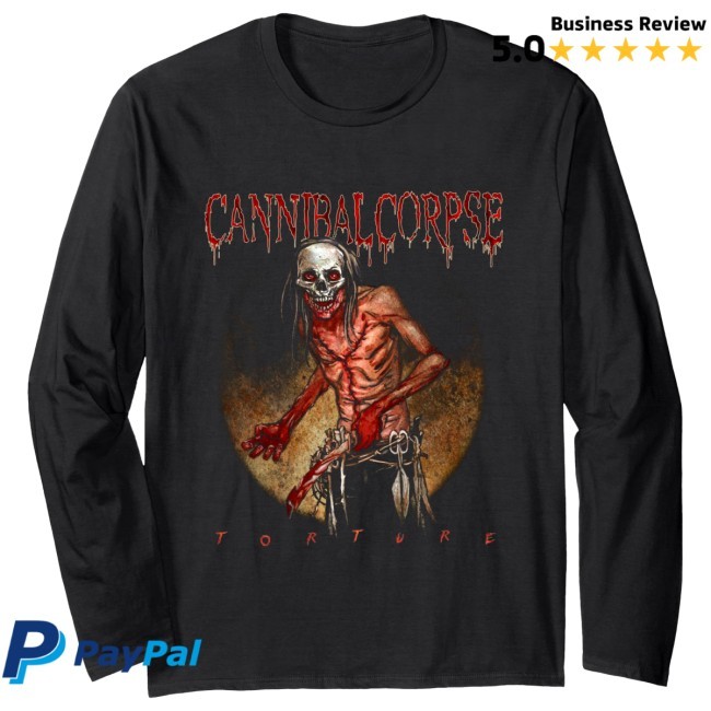 Cannibal Corpse Official Merchandise Torture LS Cannibal Corpse