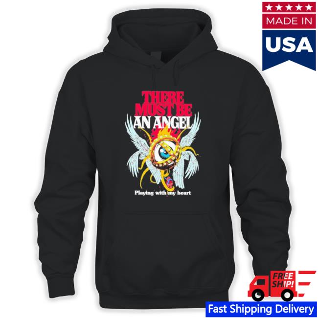 Official There Must Be An Angel Playing With My Heart Long Sleeve Shirt Official There Must Be An Angel Playing With My Heart Shirts