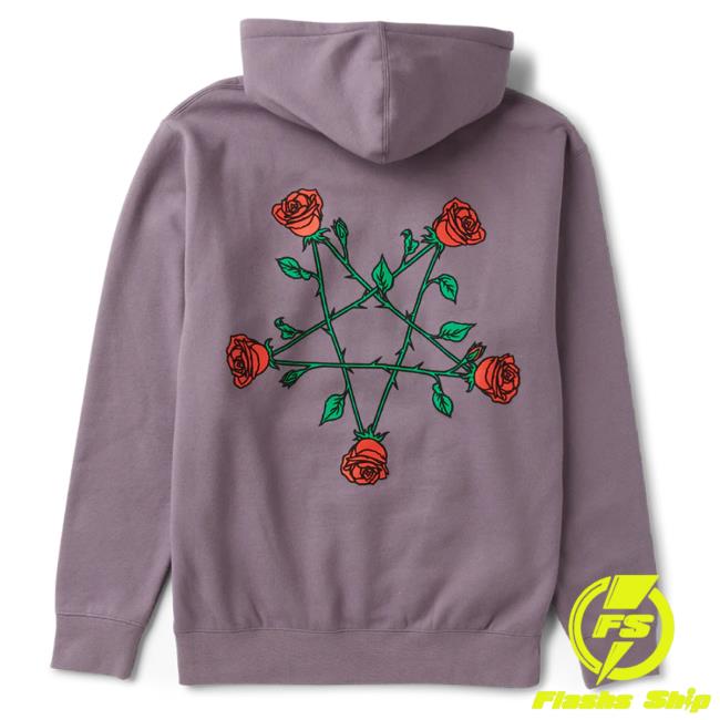 Official Sam And Colby Merch Xplr Shop Pentagram Roses Attractive Hoodie
