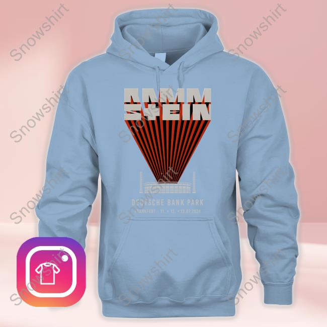 Europe Stadium Tour 2024 Frankfurt T Shirt Rammstein Merch Europe Stadium Tour Deutsche Bank Park Frankfurt 2024 Long Sleeved T Shirt