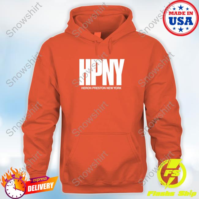 Official Reg HPNY Long Sleeve Tee Heron Preston Reg HPNY T-Shirt