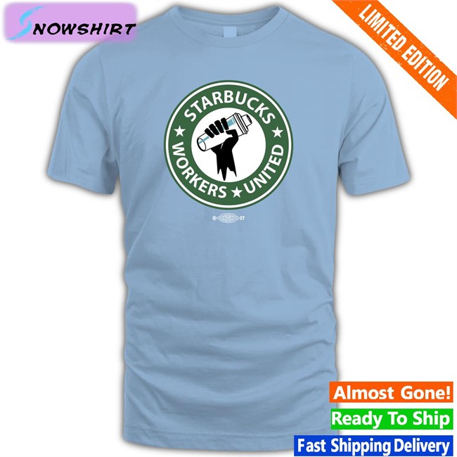 Starbucks Workers United Merch SBWU Starbucks Workers United Crewneck Sweatshirt Billy Bragg