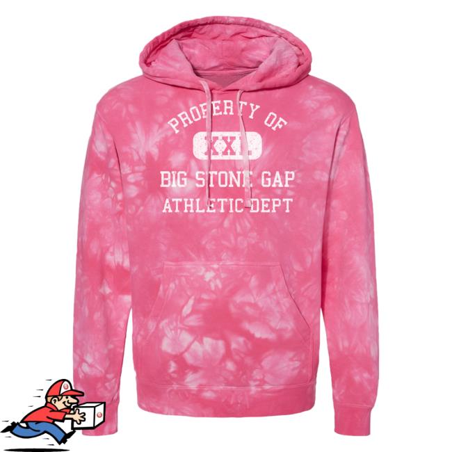 Official Hometown Apparel Clothing Merch Big Stone Gap Virginia Athletic Dept Tie-Dye Crew Pink Tie Dye
