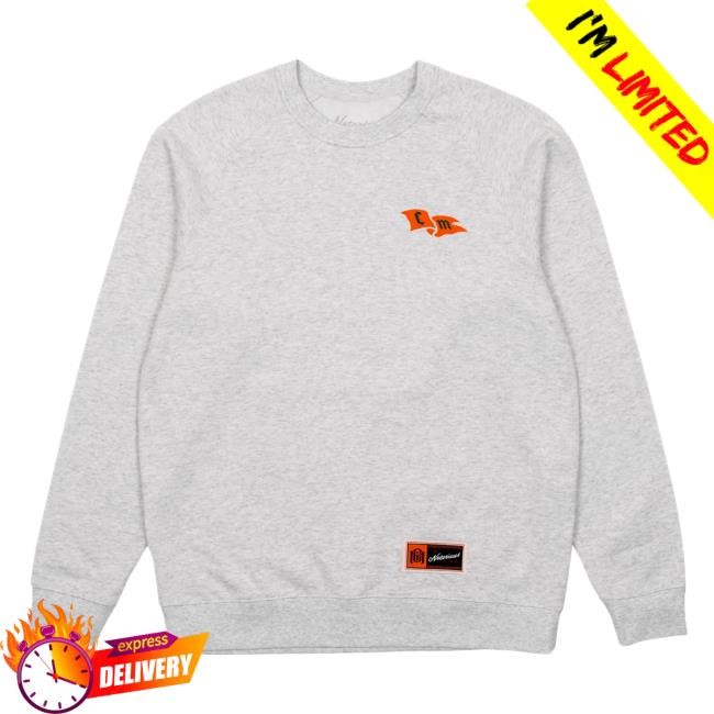 Official Conor Mcgregor CM Grey Pullover Sweatshirt