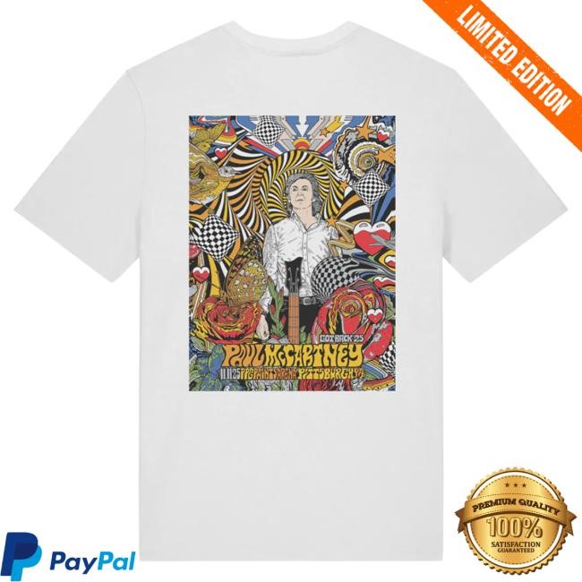 Official Paul Mccartney Merch Store Got Back 2025 Pittsburgh Event Tees Official Paul Mccartney Merch Store Got Back 2025 Pittsburgh Event Tee